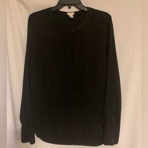 Jcrew tunic blouse large